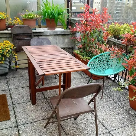 Semesterbostad Romantic Panoramic Penthouse Milano